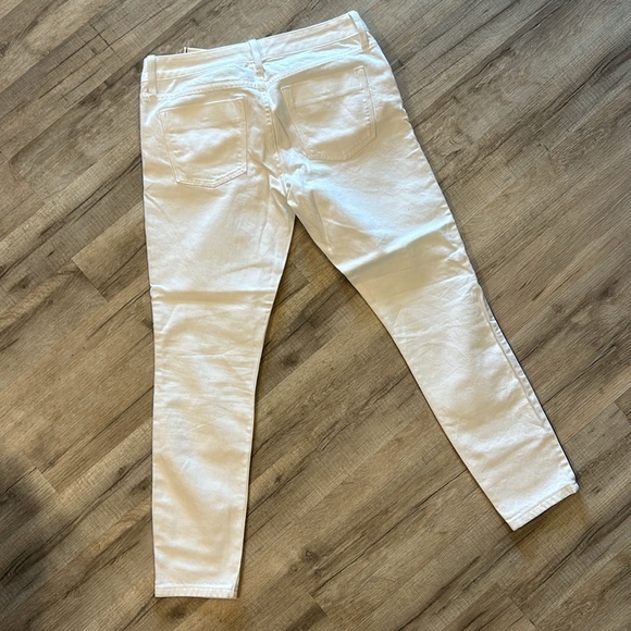 31” Waist White Banana Republic Skinny Jeans Tag Size 27 NWT - Picture 6 of 9
